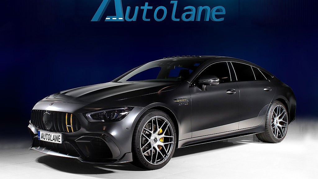 Mercedesen har en fyrliters V8-motor som levererar 639 hästkrafter. 