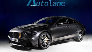 Mercedesen har en fyrliters V8-motor som levererar 639 hästkrafter. 