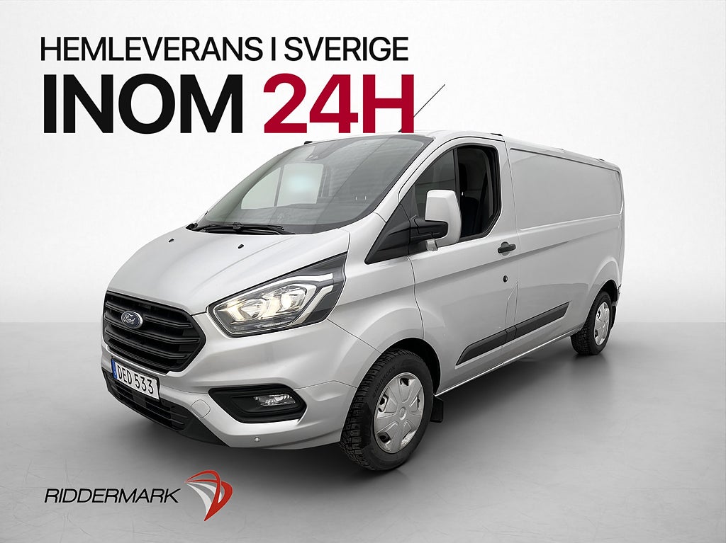 Ford transit-custom L2 Värmare Dragkrok SYNC-3 B-Kamera MOMS