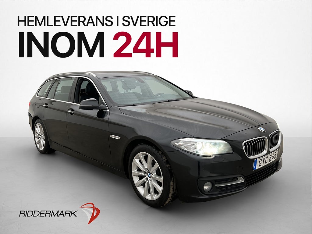BMW 520d xDrive Touring M Sport-Ratt Skinn 4-Zon Dragkrok