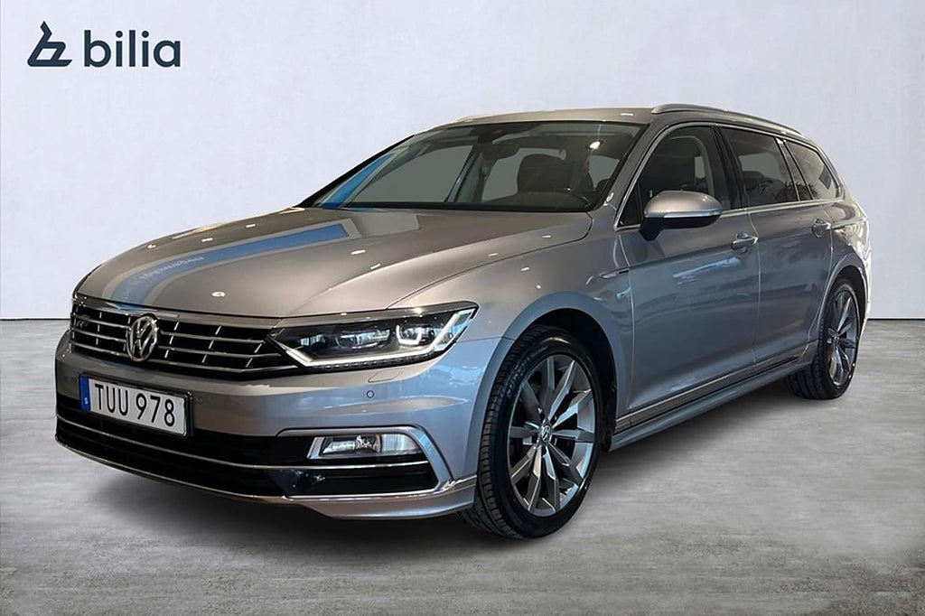 Volkswagen Passat Sportscombi SC GT 2.0 TDI 4M R-Line Värm Skinn Drag 19...