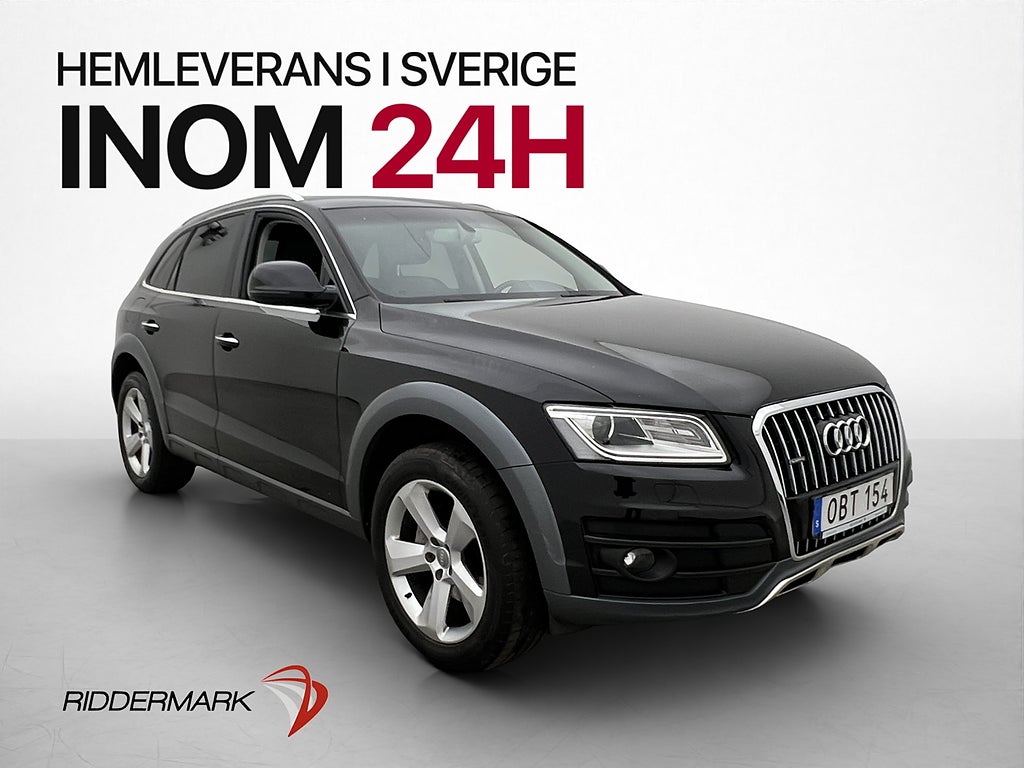 Audi Q5 2.0 TDI 190hk Launch Edition Sensorer Halvskinn Drag
