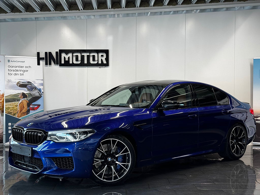 BMW M5 Competition |MDrivers|HuD|H/K|Kolfiber|360Kam|SvSåld|