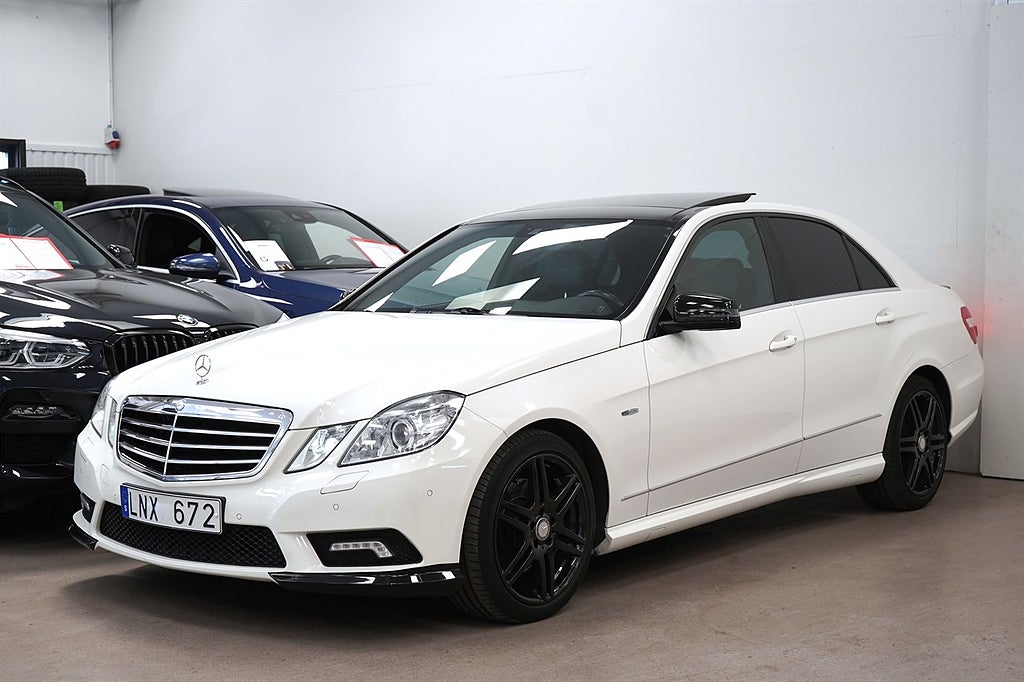Mercedes-Benz E 220 CDI AMG SPORT PANORAMA AVANTGARDE NYBESIKTAD