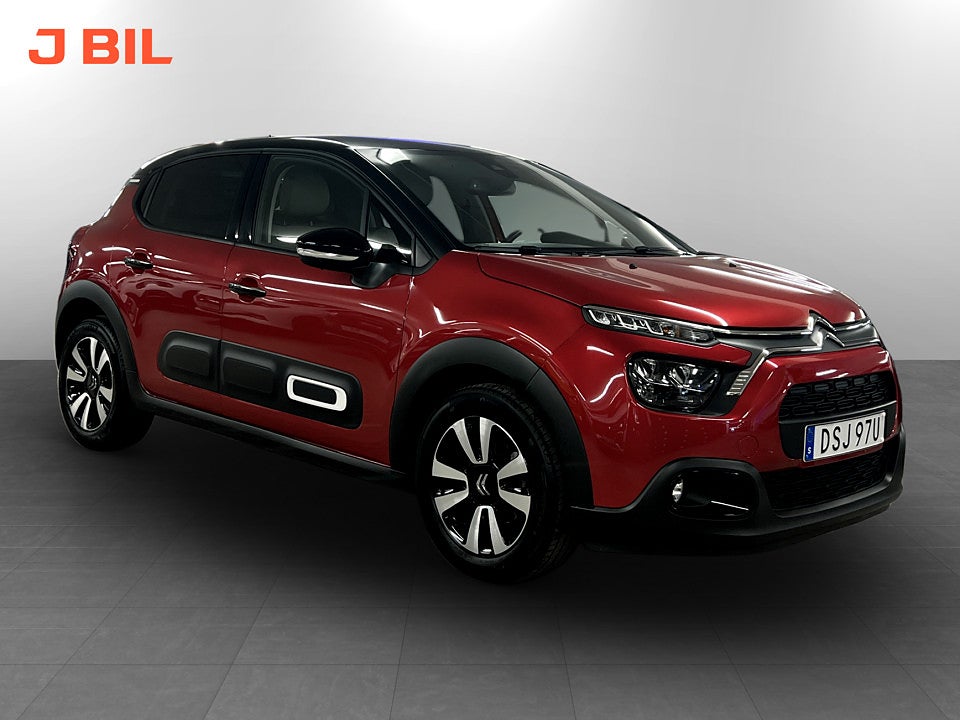 Citroën C3 Shine 1.2 PT 83hk BACKSENSORER