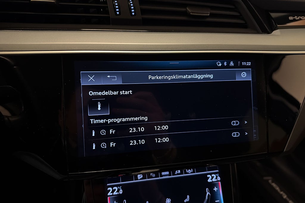 Audi Q8 e-tron 50 quattro Drag Kamera Moms  Navi P-värm Proline miniatyr 11