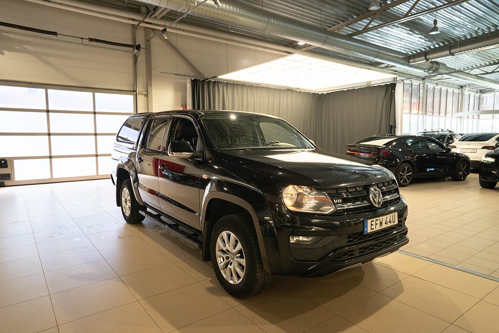 Volkswagen Amarok V6 TDI 4M KÅPA D-VÄRM KAMERA DRAG CARPLAY MOMS 1-ÄGARE