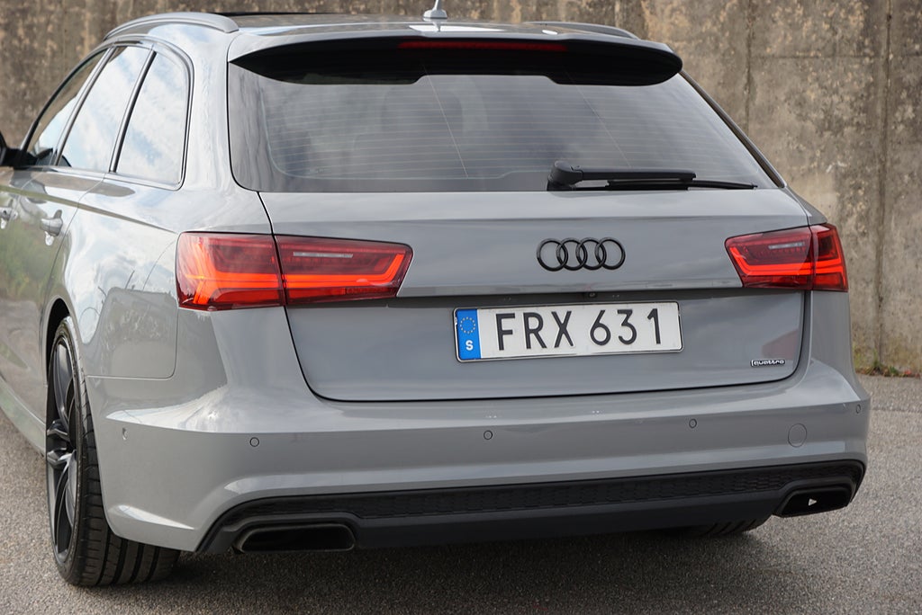 Audi A6 3.0 TDI V6 Competition|Pano|HuD|Bose|Värmare|NardoGrey|