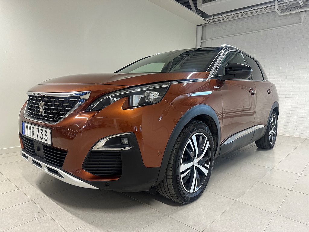 Peugeot 3008 1.2  GT-Line Automat, motorvärmare, carplay