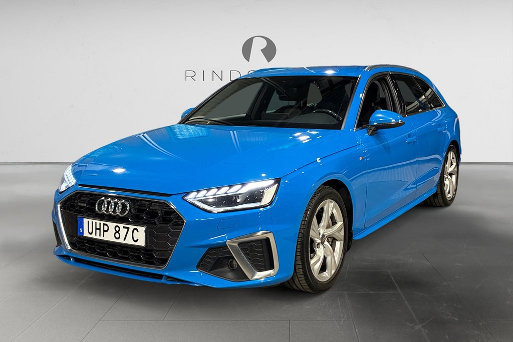 Audi A4 Avant 40 TDI 190 HK AUT Q S LINE D-VÄRM DRAG NAVI PDC