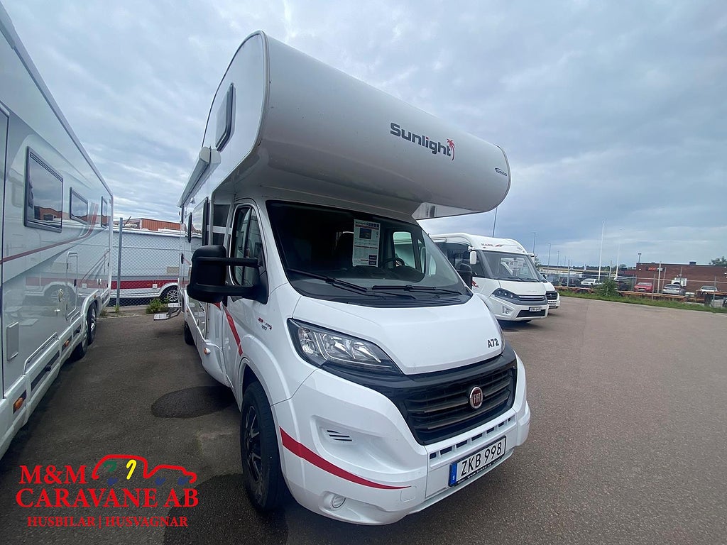 Sunlight CAPRON A 72 Barnkammare/Masterpkt/Automat