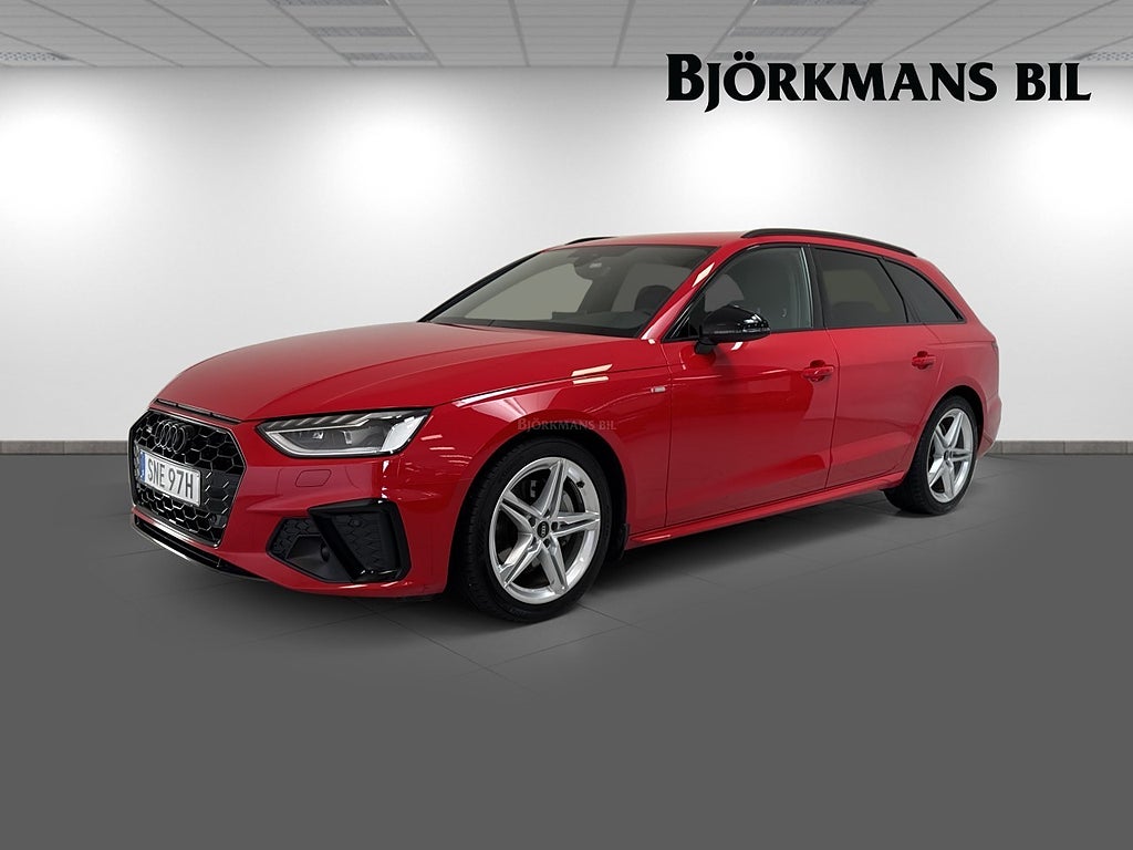 Audi A4 AVANT 40 TDI QUATTRO S-LINE 204HK VÄRMARE 