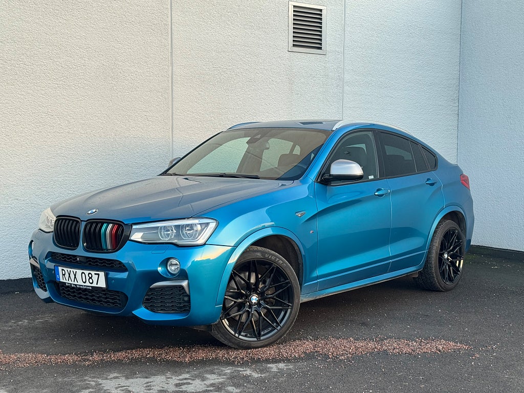 BMW X4 M40i  M SPORT 360hk LUCKA/VÄRMARE/HK/HUD Euro 6