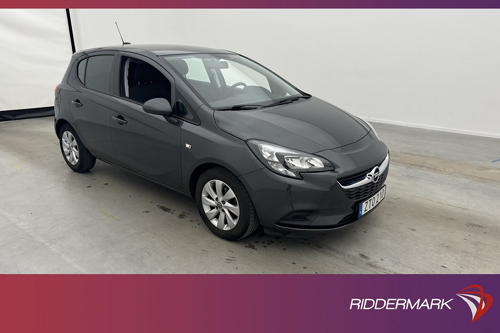 Opel Corsa 1.4 90hk Enjoy Rattvärme Sensorer En-Brukare