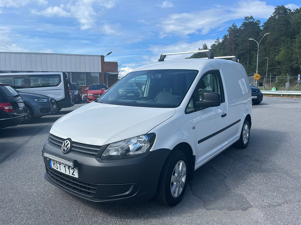 Volkswagen Caddy Skåp 2.0 EcoFuel 109hk 14100 mil Välvårdad