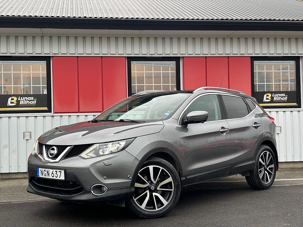 Nissan Qashqai 1.2 DIG-T Euro 6/2 Ägare/360*Kamera