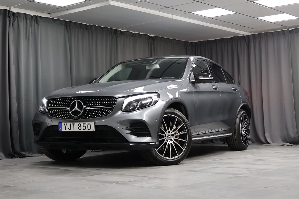 Mercedes-Benz GLC 220 d Coupé 4MATIC AMG Värmare Drag Burmester