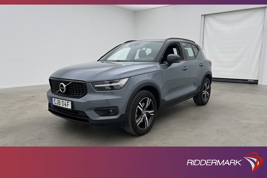 Volvo XC40 T4 190hk R-Design VOC Panorama Kamera Navi Skinn