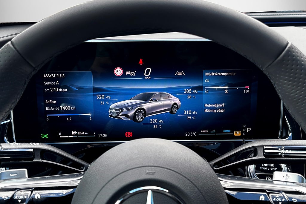 Mercedes-Benz E 220 D 4MATIC AMG HYPER-SCREEN PANORAMA Nypris 865.400kr 2024, bild 33