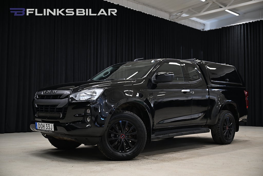 Isuzu D-Max 1.9 4WD 163HK Automat|Kåpa|Drag|Fjärrstyrdvärmare|Moms