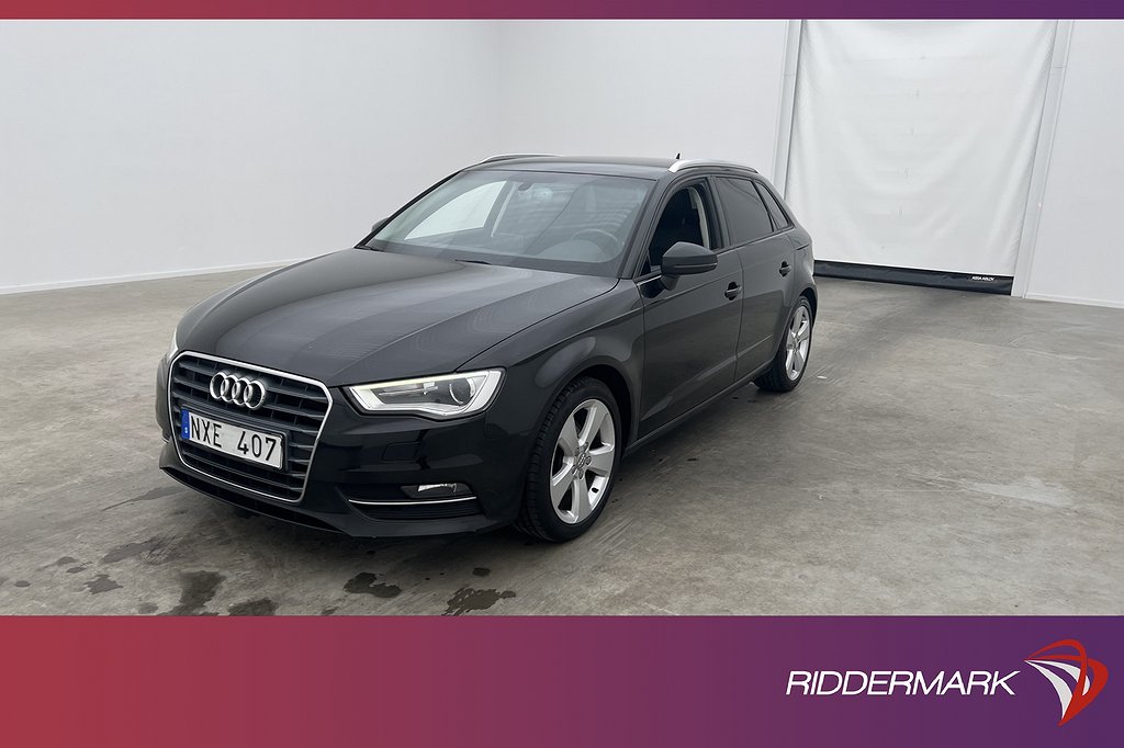 Audi A3 2.0 TDI 150hk Sport Edt Sensorer Halvskinn Dragkrok