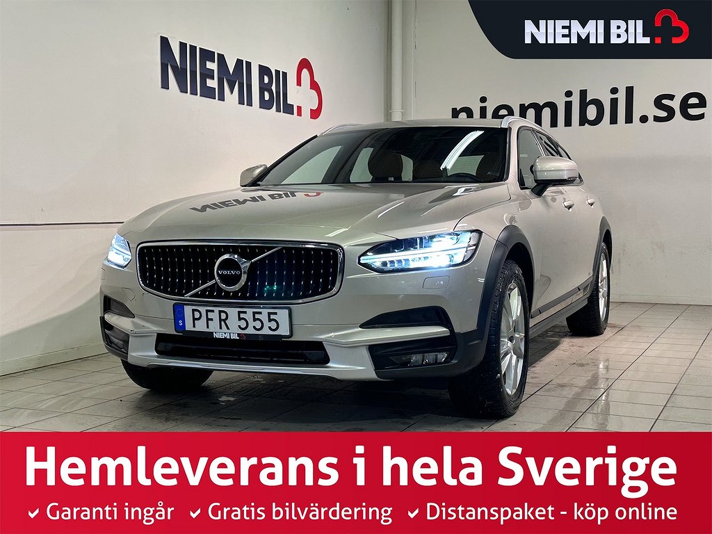 Volvo V90 Cross Country D5 AWD Drag Dvärm Pano Skinn Psens