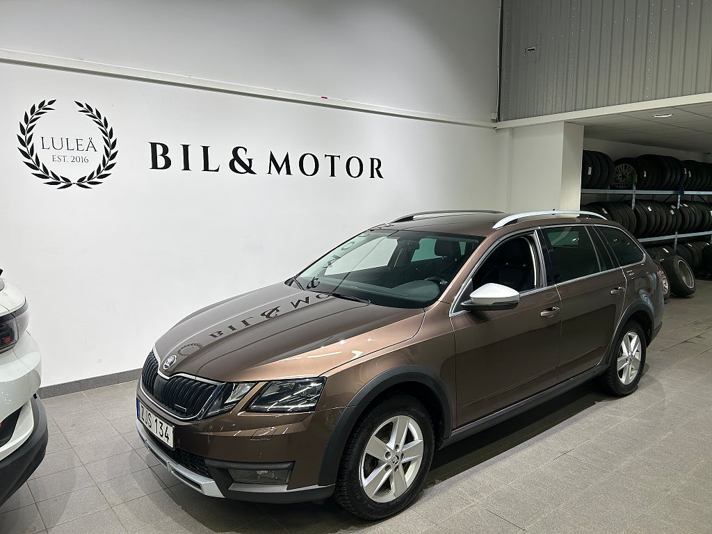 Skoda Octavia Scout 2.0 TDI 4x4 Premium |Drag|Värm|4.95%