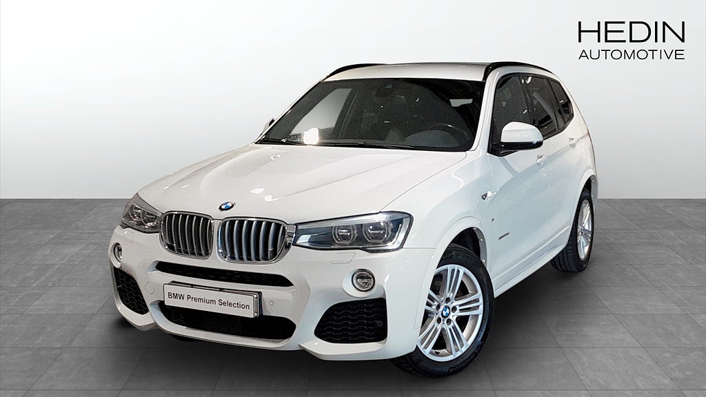 BMW X3 xDrive35d 313hp M Sport / Head-up / Hifi / Värmare