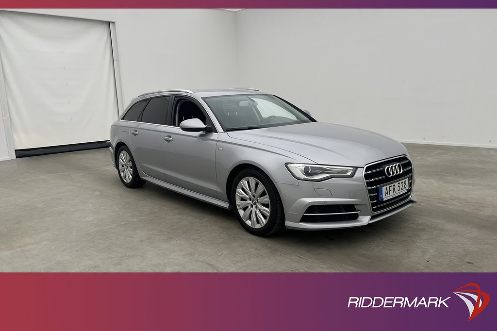 Audi A6 Avant TDI 190hk S-Line Sensorer 0,44l/mil