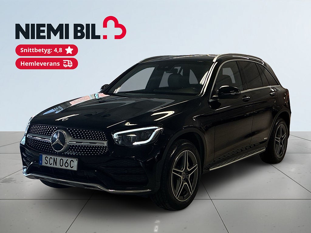 Mercedes-Benz GLC300 e 300 e 4M AMG Line Drag Kamera Elstolar Navi Värmare S&V