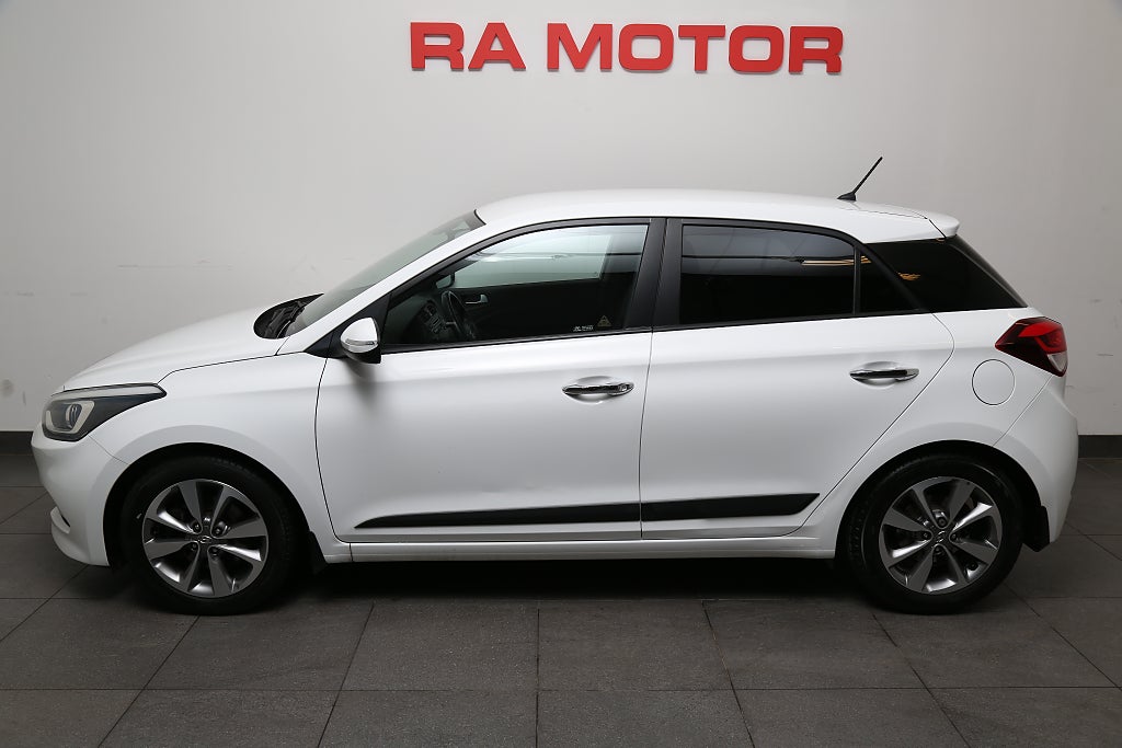 Hyundai i20 1,0 T-GDI blue 120hk Premium Plus Kamera Keyless Motorv 2017