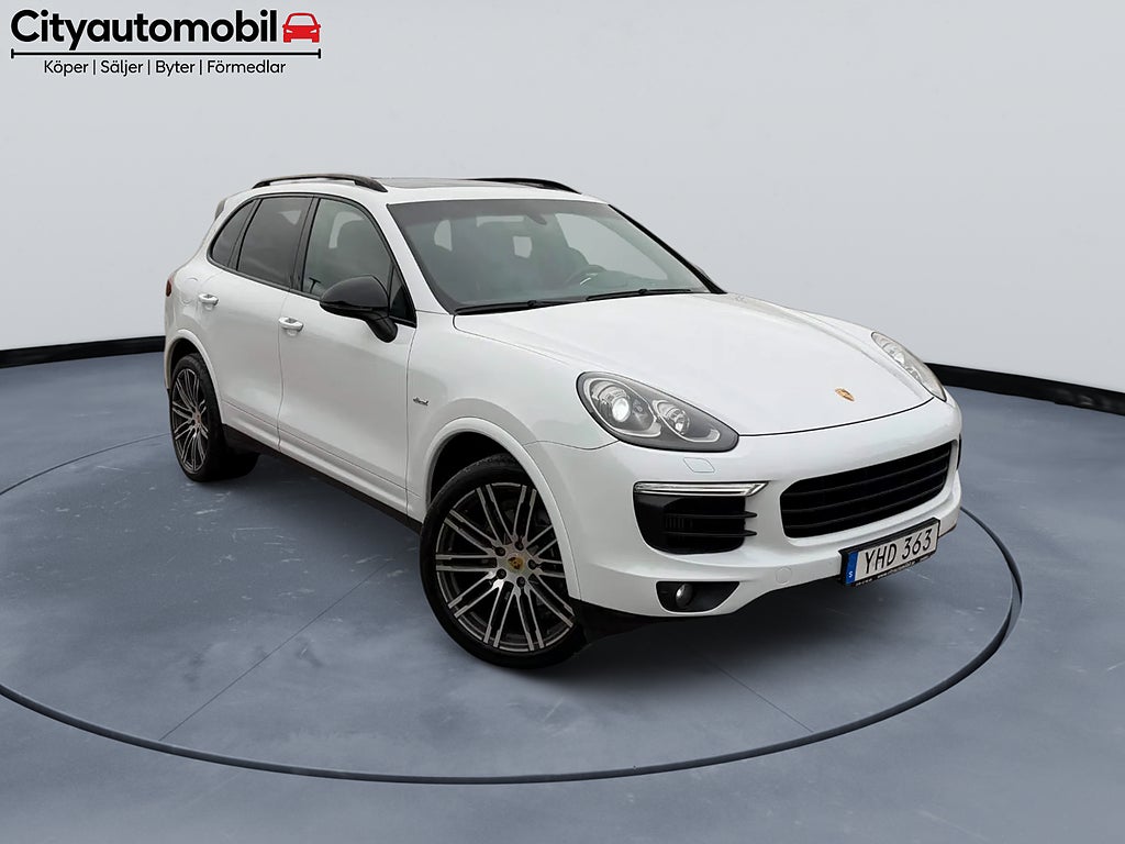 Porsche Cayenne Diesel Platinium Edition-17/Sv-såld/Navi
