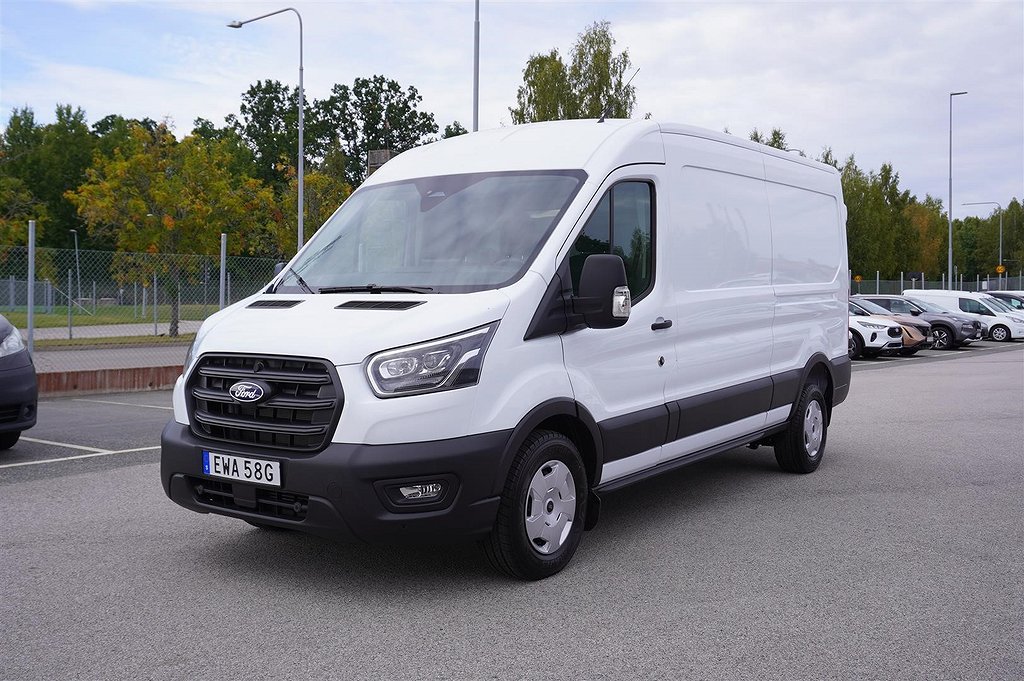 Ford Transit E-Skåp Trend 350 L3 Bev 184 hk 135 kW 1at Rwd