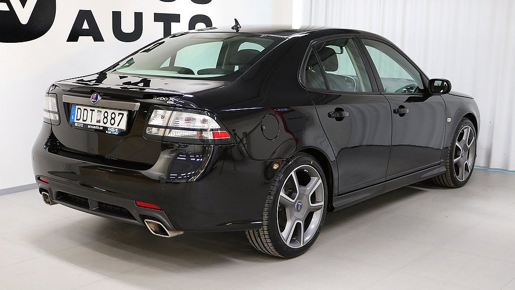 Saaben har haft samma ägare sedan ny. 