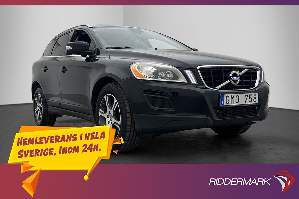 Volvo XC60 D5 AWD 205hk Summum Pano D-Värm Kamera Skinn BLIS