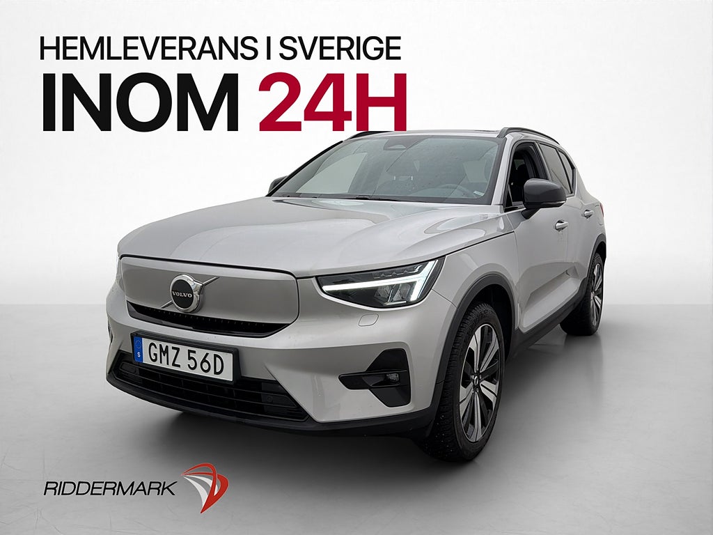Volvo XC40 Recharge Ext Range Plus Edt Värmare B-Kamera Drag