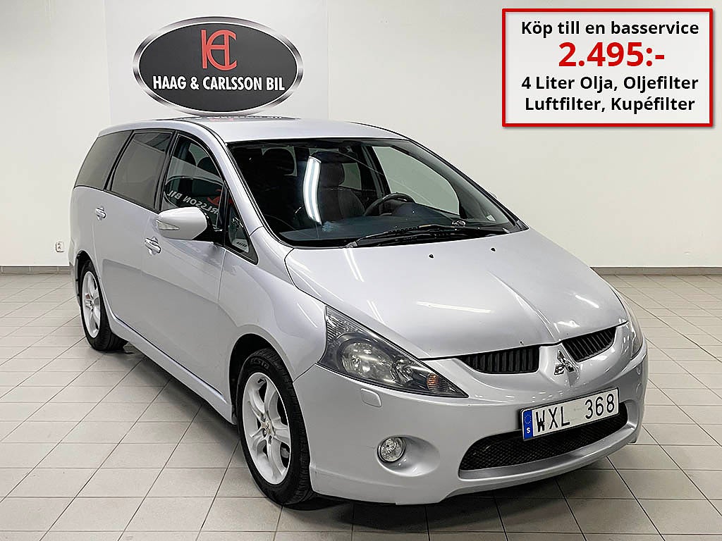 Mitsubishi Grandis 6-seater 2.4 MIVEC Manuell 165hk