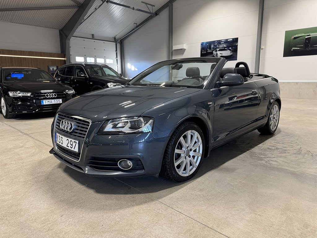 Audi A3 Cabriolet 1.8 TFSI Manuell, 160hk S Line