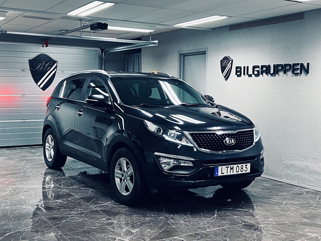 Kia Sportage 2.0 CRDi AWD|Drag|Motorvärmare|Fullservad|Nybesiktigad|