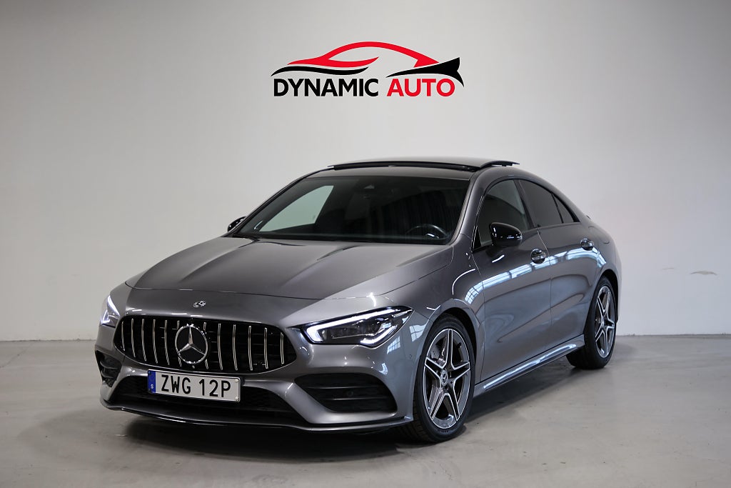Mercedes-Benz CLA 220 4MATIC 190HK/Burmester/Pano/AMG/Värmare/Ambient