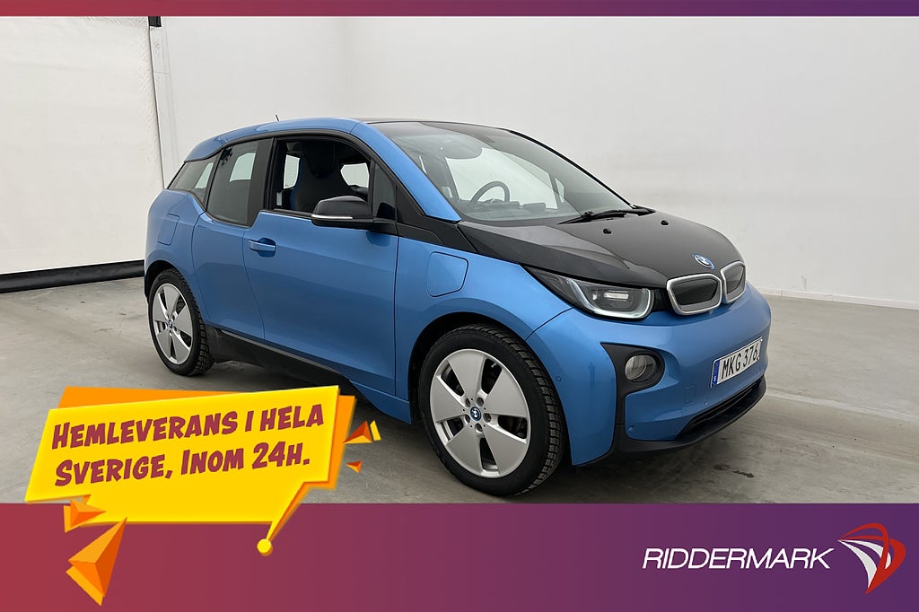 BMW i3 94 Ah REX 170hk Comfort Advanced Kamera Farthållare