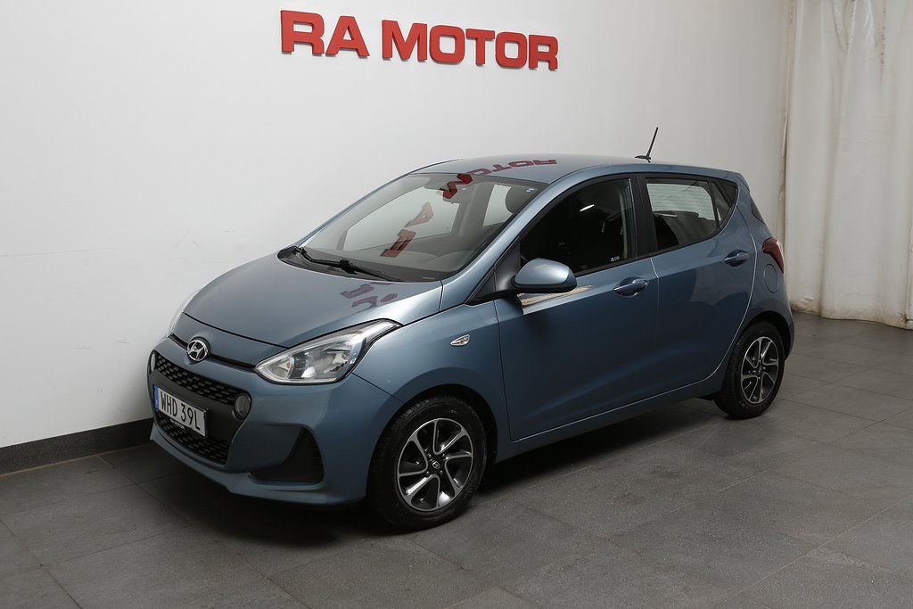 Hyundai i10 1,0 blue 67hk Trend 5D Carplay Farthållare 2019