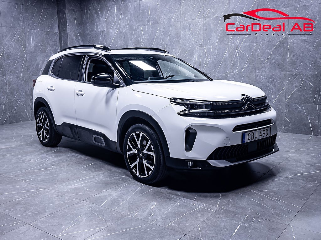 Citroën C5 Aircross 1.2 PureTech 130 EAT Pano 360° CarPlay Navi Döda vinkel