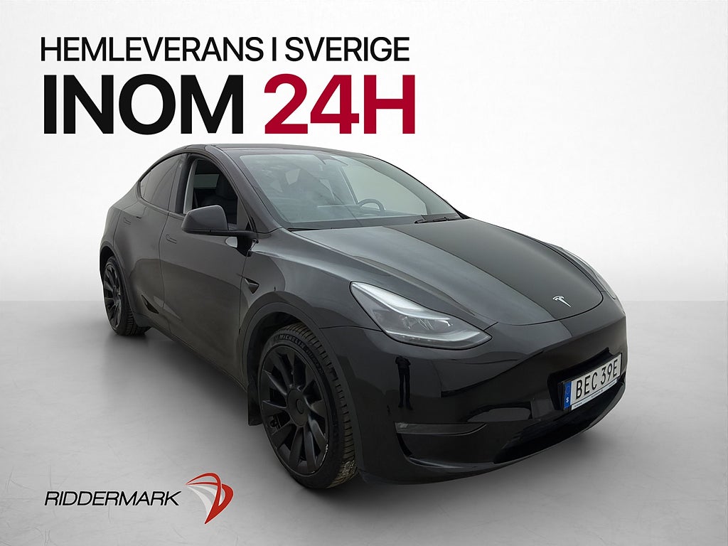 Tesla Model Y Long Range AWD Dragkrok Autopilot MOMS