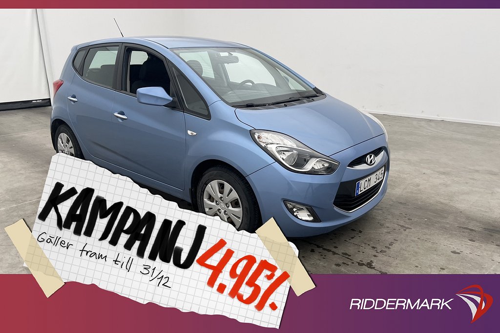 Hyundai ix20 1.4 90hk Comfort Lågskat 4,95% Ränta