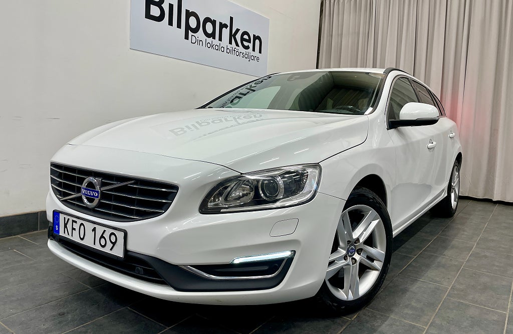 Volvo V60 D3 Momentum Euro 6 150Hk / VOC Värmare Drag Nyservad