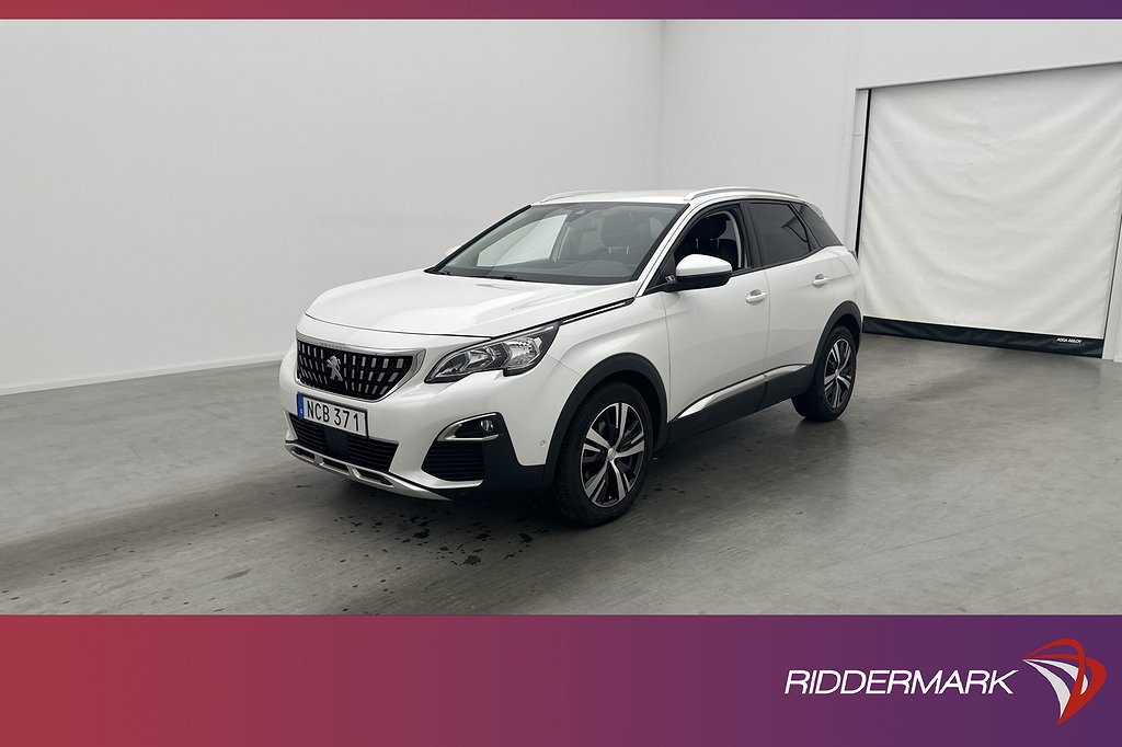 Peugeot 3008 1.6 THP EAT 165hk Allure Kamera Döda-vinkeln