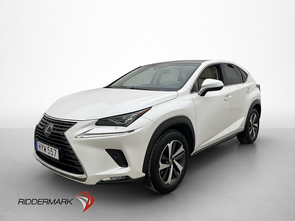Lexus NX 300h AWD Luxury Drag Pano 360° Skinn Navi HUD