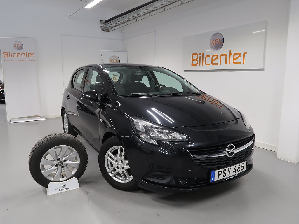 Opel Corsa 5-d 1.4 Enjoy V-Däck ingår Rattvärme-BT-FartH-Parksenso