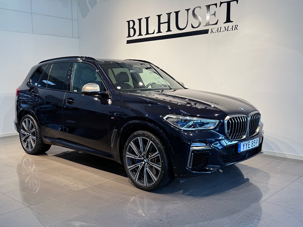 BMW X5 M50d 400hk*Svensksåld*Panorama*Laser*Head-Up*22" Fälg